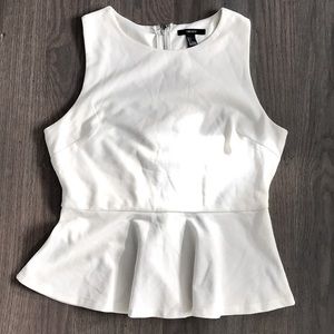 Dressy peplum top